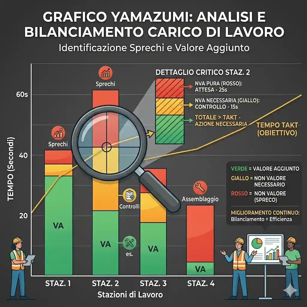 Yamazumi Chart